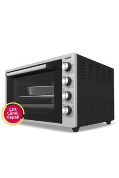 7033 Inox Gri 70 Litre Pro Turbo Midi/mini Fırın, 2000w