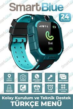 Sim Kartlı Konum Takipli Sos Acil Arama ve Imei Kayıtlı Akıllı Çocuk Takip Saati