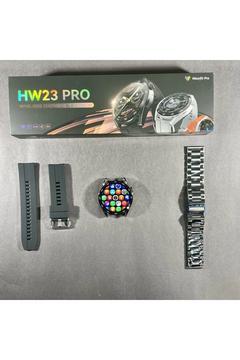 Watch 8 Clasic Saat Yuvarlak Hw23 Pro 1.52 Inch Kordon Ayarlama Kiti Hediye