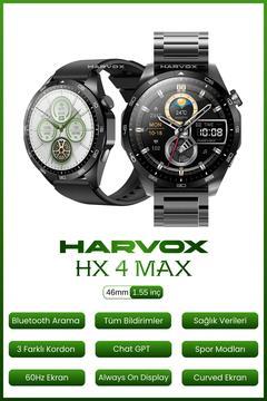 Watch HX-4 Max Akıllı Saat Iphone Ve Android Tüm Telefonlara Uyumlu