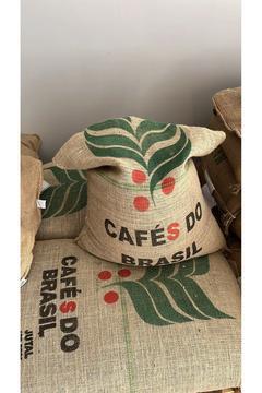 Kahve Çuvalı Canlı Renkler 98 X 68 Cm Cafes Do Brasil