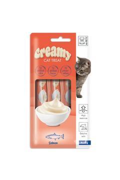 Creamy Somon Balıklı Kedi Ödülü 4x15 gr