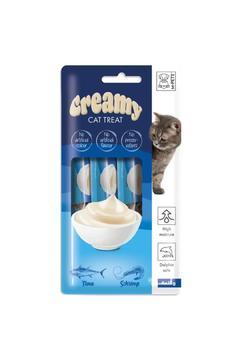 Creamy Ton Balıklı Karidesli Kedi Ödülü 4x15 gr