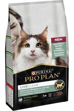 Elite Pet Pro Plan LiveClear Alerjen Azaltan Somonlu Kısırlaştırılmış Kedi Maması 1,4kg