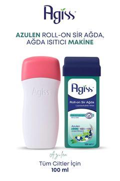 Tüm Cilt Tipleri Için,4 Hafta Etkili, Ağda Seti,azulen Roll-on Sir Ağda,sir Ağda Isıtıcı Makine
