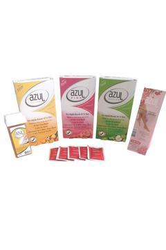 Ağda Bandı 3 Lü Karma Set 1ad. Nat.kartuş Ağda 5ad.ağda Mendili 1ad.2mtr Ağda Bezi