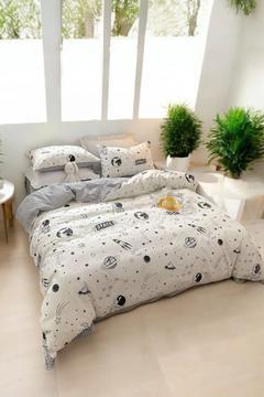 TEK KİŞİLİK NEVRESİM TAKIMI ÇOCUK UZAYLI SPACE