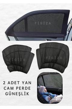 Araç Yan Cam Perdesi–uv Işınlarını Engelleyen Güneşlik Bebek Emzirme Perdesi Sineklik (2’Lİ SET)