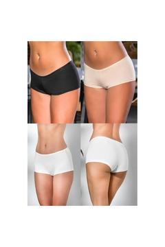 Marsilyan- Pamuklu Boxer Külot (KARIŞIK) Siyah-beyaz-ten (MGP2963)