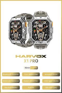 Harvox Watch X1 Pro Saat Iphone Ve Android Tüm Telefonlara Uyumlu 100Gün Sarj Süreli Akıllı SAAT
