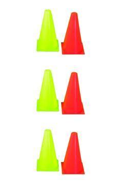 Yüksek Kalite 6 Adet Antreman Hunisi Futbol Basketbol Voleyol Idman 23 Cm Huni