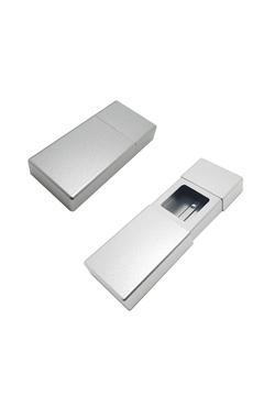 Silver Aliminyum Mini Cep Küllüğü Küllük rb93slv