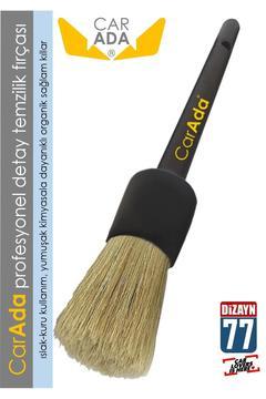 Oto Detay Fırçası Premium Seri, Araç Temizlik Fırçası, Yumuşak Organik Kıllı