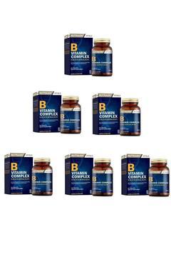 Normal Enerji Oluşumuna Katkıda Bulunan B Vitamin Complex 6 Adet