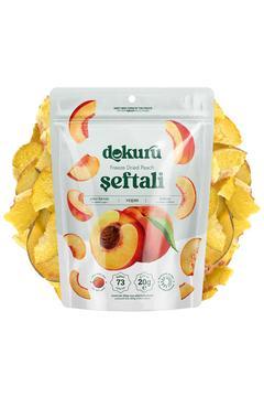 Şeftali Kuru Meyve Cipsi - Dondurularak Kurutulmuş Freeze Dried Çıtır Şeftali