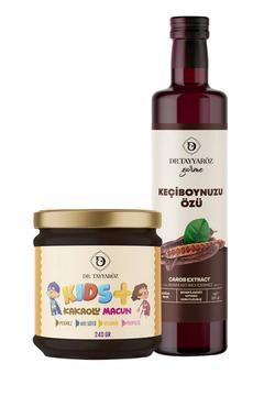 Çocuk Macunu -kakao Propolis Pekmez Arı Sütü Bal Ve Vitamin + Doğal Keçi Boynuzu Pekmezi 320 Gram