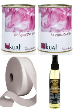 Titanyum Sir Ağda 800 ml 2 Adet + 125ml Ağda Temizleme Yağı + 50 m Ağda Bezi