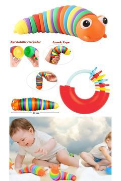 1 ADET ESNEK SÖKÜLEBİLİR OYUNCAK TIRTIL 1 ADET HALKA ŞEKLİNDE KIRMIZI ÇINGIRAK