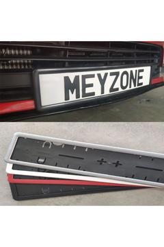 Siyah Araç Takmatik Oto Plakalık Ön Arka Takım 2 Adet Tüv Türk Uyumlu