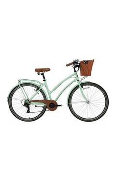 Serenıty S Kadın Şehir Bisikleti 48cm V 28 Jant 7 Vites Mint Yeşil Siyah