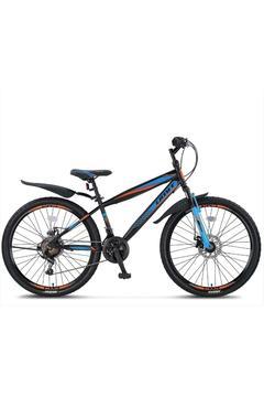 2643 26 Faster 2d 21 Vites Shımano Bisiklet (SİYAH MAVİ)