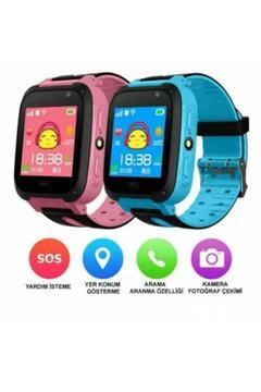 2030 Akıllı Çocuk Saati Konum Bulma Sim Kartlı Türkçe (mavi)