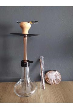 Bakır Renk Ithal Nargile Takım 50-55 Cm