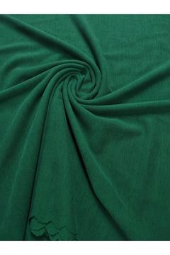 Zümrüt Yeşili Kaymaz Çift Taraflı Kullanım Mat Şönil Koltuk Çekyat Örtüsü