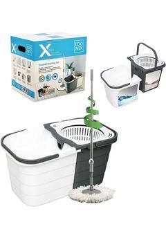X-mix Double Döner Başlıklı Temizlik Seti Mop Kirli Su Temiz Su Ayrı 19 Lt