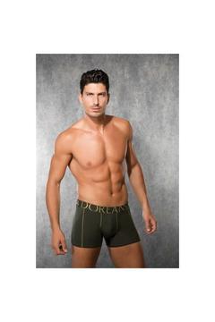 Marsilyan- Doreanse Koyu Yeşil Boxer Erkek Yazılı 1766