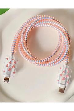 Apple-Android Type-C Kabloları İçin Kablo koruyucusu Sarma İpi Kırılmayı Önlemek Samsung/Xiaomi