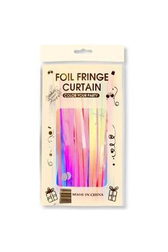 Metalize Masa Eteği Gökkuşağı 70x300 cm