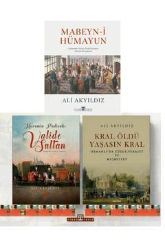 Ali Akyıldız-Yaşasın Kral Öldü,Mabeyn-i Hümayun,Haremin Padişahı Valide Sultanlar(Ciltli-4kitap)