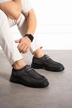 Hakiki Deri El İşçiliği Erkek Ayakkabı