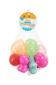 12'Lİ Banyo Oyuncakları Suda Yüzen Oyuncaklar Banyo Arkadaşı