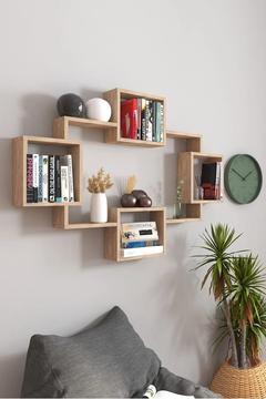 Nero Dekoratif Duvar Rafı Kitaplık