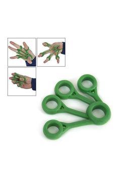 Finger El Egzersiz Lastiği Yeşil Renk Orta