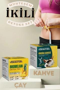 Bromelain Form Çayı Ve Hindiba Kahvesi Detoks ( ,2’li Set )