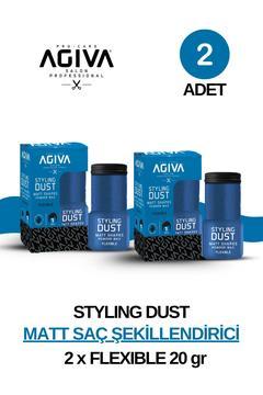 Saç Şekillendirici Pudra, Saç Şekillendirici Toz Wax, No:1, Flexible 20gr X 2 Adet