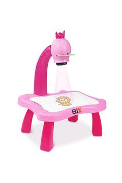 Projektör Çizim Masası,çocuk Çizim Boyama Masası, Projeksiyon çizim masası - Pembe