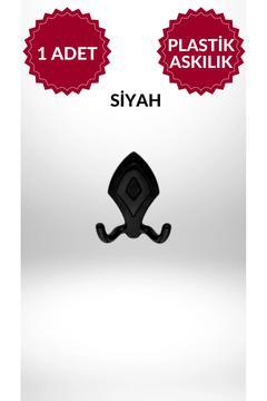 Duvar Vestiyer Portmanto Dolap Elbise Askılığı Siyah Plastik Askı askılık – Şık Ve Dayanıklı Tasarım