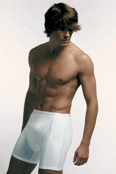 Erkek  55 Erkek Biyeli Likralı Uzun Boxer Cıftkaplan-Ve8-855