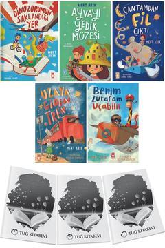 1. ve 2. Sınıf Okuma Seti 5 Kitap Dinozorumun Saklandığı Yer-Ayvayı Yedik Müzesi-Çantamdan Fil Çıktı