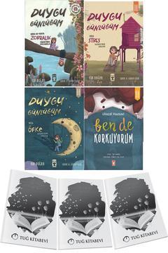 2. 3. Sınıf Okuma Seti Duygu Günlüğüm Serisi ve Ben de Korkuyorum 4lü Set Oya Doğan + Hediyeli