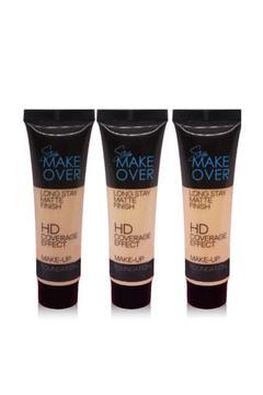 Makeover Fondöten HD Coverage Effect 30 ml