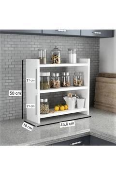 Tezgah Üstü Baharatlık Rafı