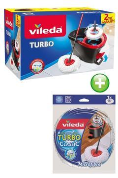 Turbo Pedallı Temizlik Seti (KOMPLE SET) Turbo Yedek Mop Paspas Ucu (%100 MİKROFİBER)