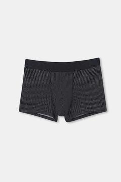 D-men Siyah Compact Spor Penye Boxer