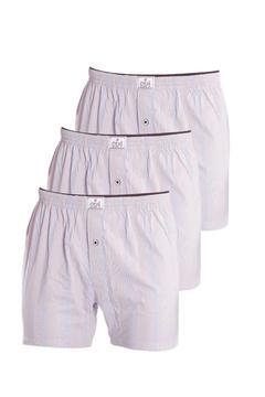 3'lü Erkek Süprem Boxer Gri (%100 Pamuk)