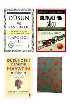 Düşün ve Zengin Ol-Bilinçaltının Gücü-Düşünceni Değiştir Hayatın Değişsin-Defter HEDİYE
